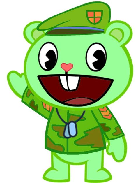 a green teddy bear with a hat and tie on it's head, wearing an army uniform