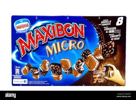 MAXIBON Ice Cream. Maxibon is a brand of Nestlé Stock Photo - Alamy