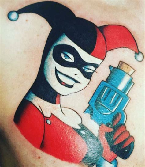 60+ Quirky Harley Quinn Tattoo Ideas - Bring Out Your Inner Harlequin