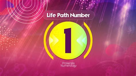 Life Path Number 1 | Life Path 1 Meaning, Personality, Career