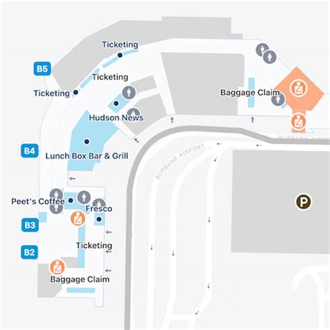 Burbank Airport Map: Guide to BUR's Terminals