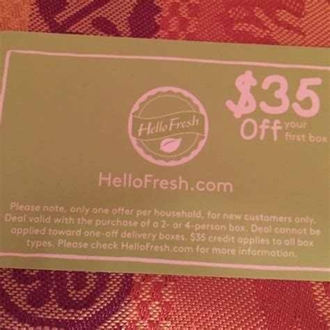 HelloFresh gift card | Gift card, Gifts, Hello fresh