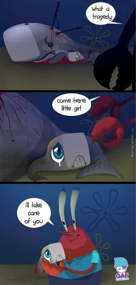 How Mr.Krabs adopted Pearl | Tear Jerker | Know Your Meme