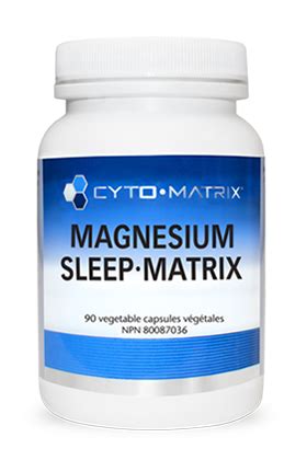 Magnesium Sleep-Matrix 90 v-caps - Cyto-Matrix