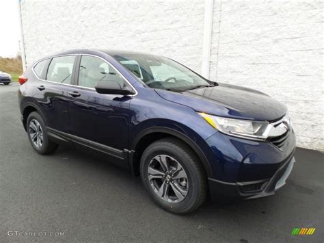 2018 Obsidian Blue Pearl Honda CR-V LX AWD #124281718 Photo #19 ...