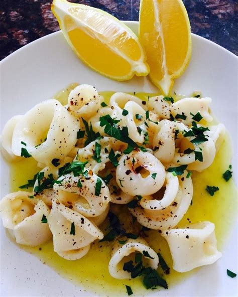 Extra Virgin Olive & Sauteed Calamari ⋆ Morocco Gold