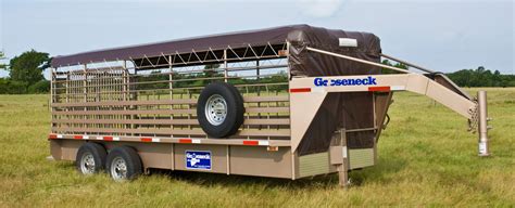 Stock Trailers – Gooseneck Trailer Mfg, Co., Inc.