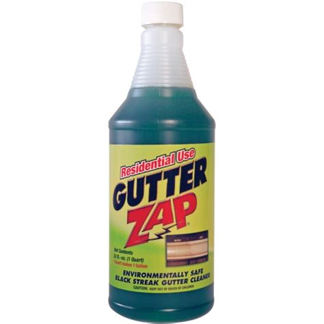 Residential Use Gutter Zap gutter cleaning solution 1 qt.