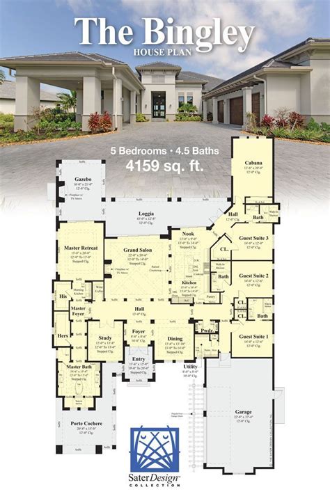 Large House Plans | Model house plan, House plans, House blueprints