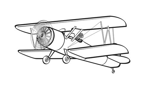 Vintage Airplane Clipart | Free download on ClipArtMag