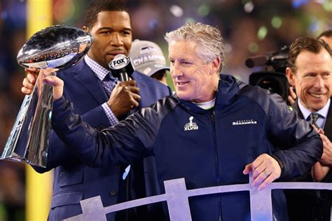 Seahawks Coach Pete Carroll AWESOME Super Bowl Post Game Locker Room ...