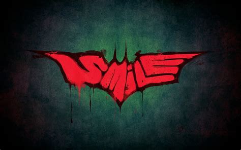 HD wallpaper: red smile Batman logo illustration, Joker, The Dark ...