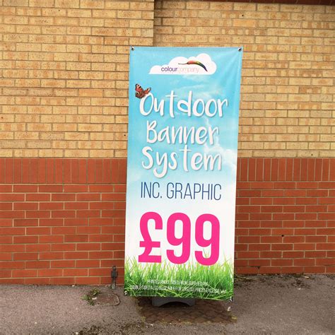 Outdoor Banner System - Colour Company Southampton