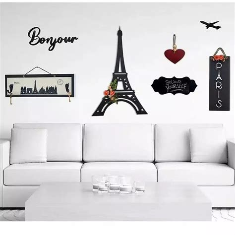 3D Wooden Paris Gallery Wall Art Set of 7 – Chalk My Theme