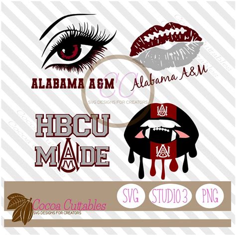 Alabama A&M svg AAMU svg AAMU Alumni svg HBCU svg Studio | Etsy