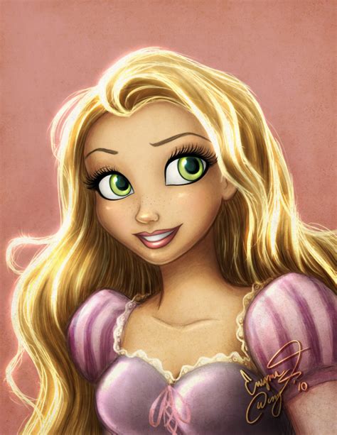 Cute Rapunzel Painting - Disney Princess Photo (28819306) - Fanpop