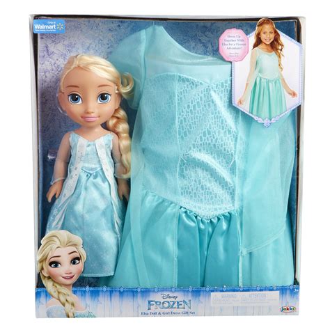 Disney Princess Toddler Doll and Dress Gift Set, Elsa - Walmart.com