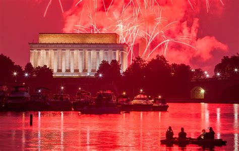 Each year Washington, DC celebrates the Fourth of July with a bang ...