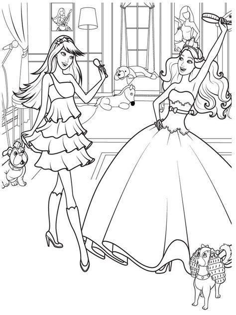 Barbie Princess Coloring Pages - Best Coloring Pages For Kids