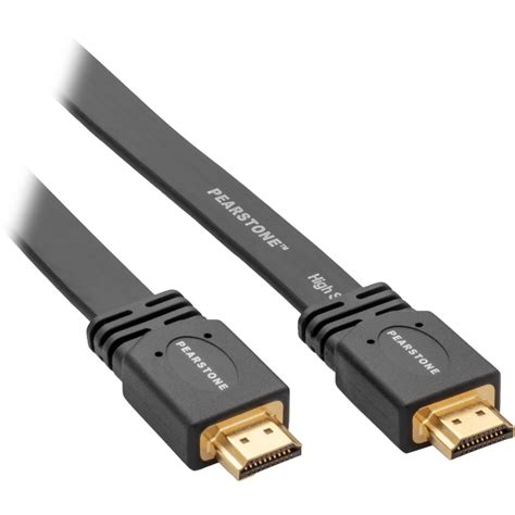 Pearstone Flat High-Speed HDMI Cable with Ethernet (6') HDA-106F