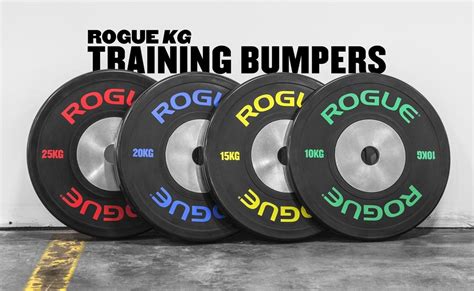 Rogue Training KG Bumper Plates | Bumper weights, Train, Bumpers