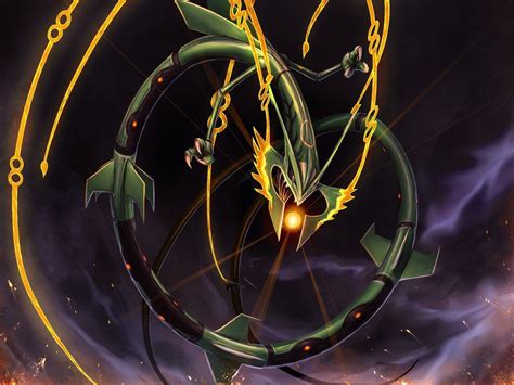 Shiny Mega Rayquaza Wallpaper - WallpaperSafari