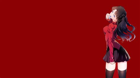 🔥 Download Rin Tohsaka My First Wallpaper Attempt by @ericy | Tohsaka ...