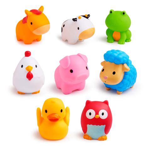 Buy MunchkinFarm™ Animal Squirts Baby Bath Toy, 8 Pack Online at ...