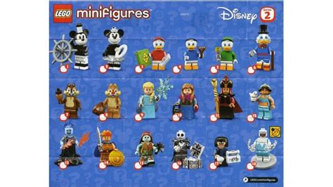 Lego Minifigures Disney Series 2. List