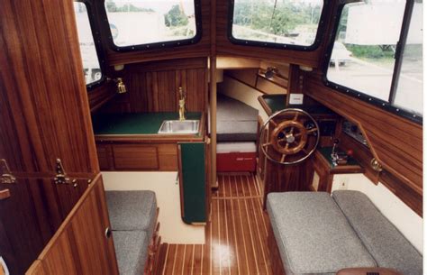 C Dory 25 - Amazing Cabin! | Boat Interior Design