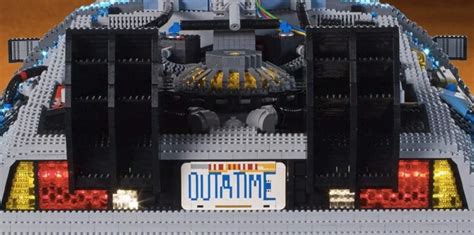 Massive ‘Back to the Future’ LEGO DeLorean Time Machine