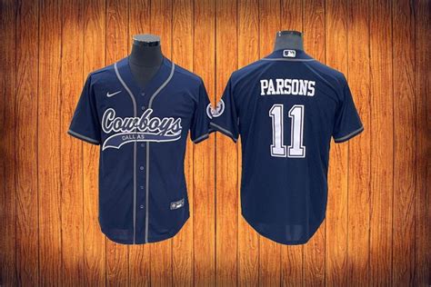 Cowboys Micah Parsons Baseball Styled Jersey – US Sports Nation