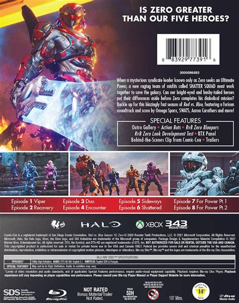 Buy Red Vs Blue: Zero Blu-ray | GRUV