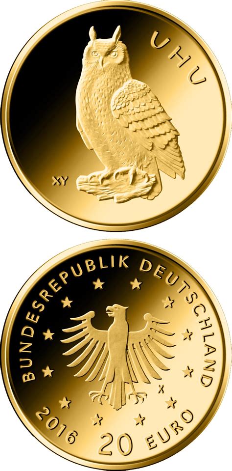 20 euro coin – Uhu | Germany 2018