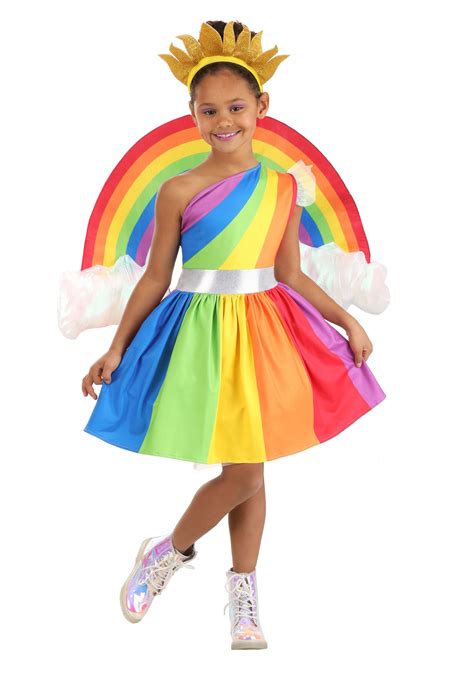 Kid's Royal Rainbow Costume