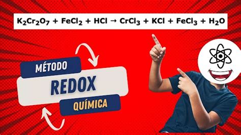 K2Cr2O7 + FeCl2 + HCl → CrCl3 + KCl + FeCl3 + H2O [ SOLUCIÓN por REDOX ]