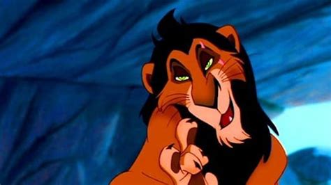 In The Lion King (1994) Scar doesn't say "You wanna know how I got ...