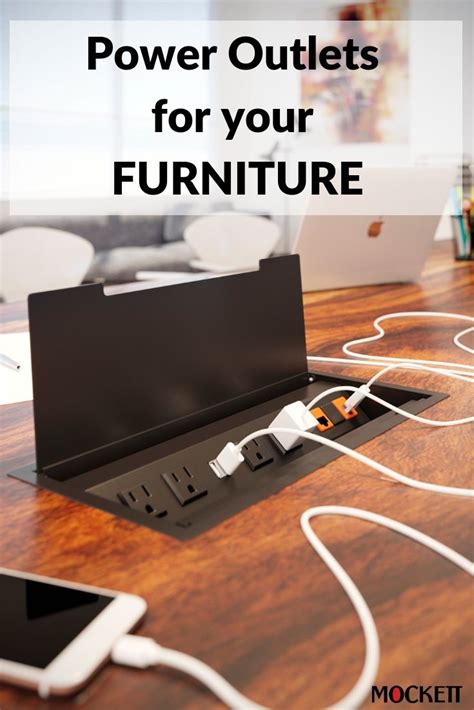 Power outlets for your furniture – Artofit