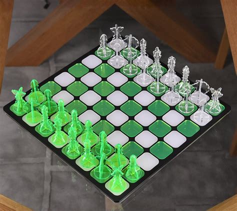 Mod Acrylic Chess Sets