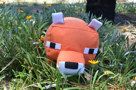 Minecraft Fox Plush PDF Sewing Pattern - Etsy