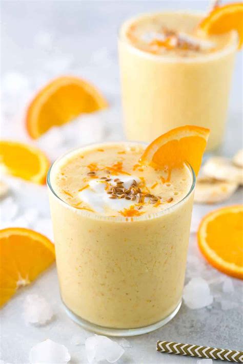 Healthy Orange Julius Smoothie Recipe | Jessica Gavin