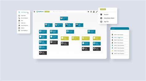 Organizational chart software — Blackthorn Vision