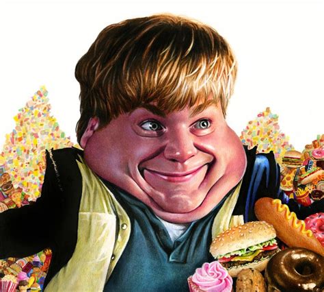 "Fat Guy in a Little Coat" Chris Farley Caricature, an art print by ...