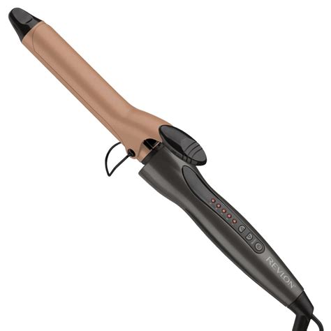 Revlon Pro Collection Copper Ceramic 1" Curling Iron, Black - Walmart ...