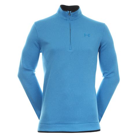 Under Armour Golf Storm Sweater Fleece Zip 1359971 Electric Blue 428 ...