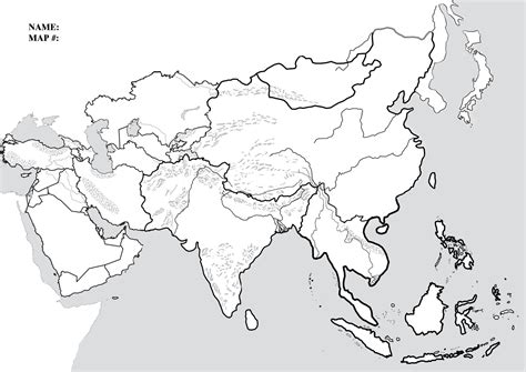 in-east-asia-map-quiz | World Map With Countries