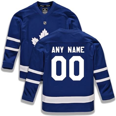 Toronto Maple Leafs Fanatics Branded Youth Home Replica Custom Jersey ...