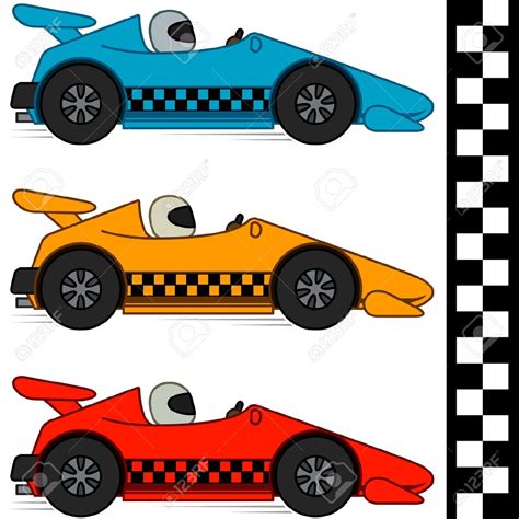 Racing Cartoon Race Car Clipart Cartoon Race Car Clip Art And 3 Image ...