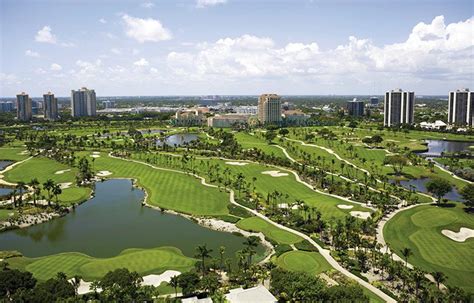 Turnberry Isle Resort and Club, Aventura, Florida - Golf course ...