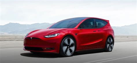 Tesla's $25,000 electric car rendered as sporty Model Q hatchback ...